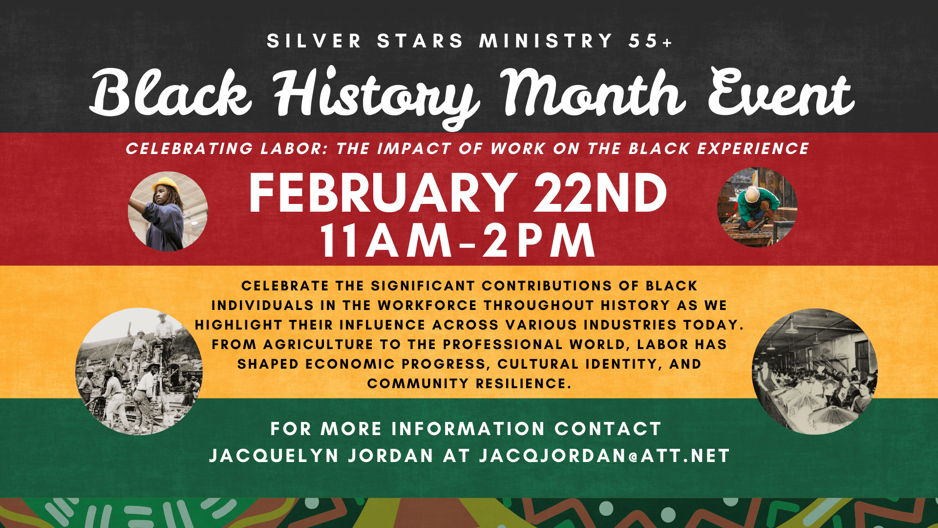 black history month event on february 22nd