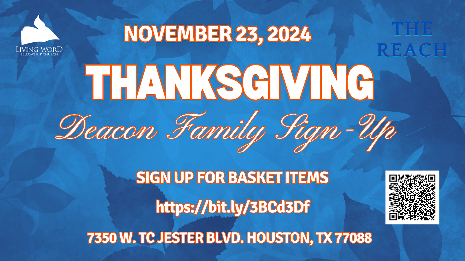 deacon family sign up