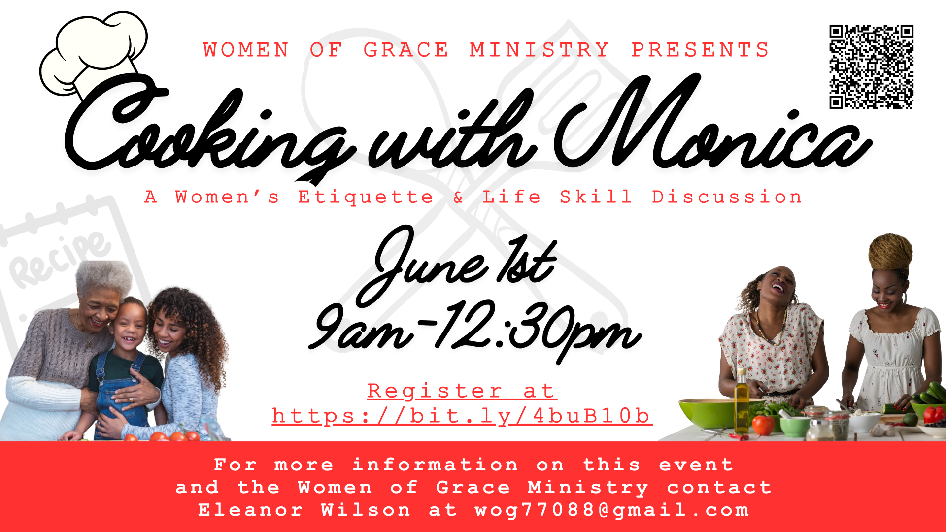 Women of Grace Cooking Event head image