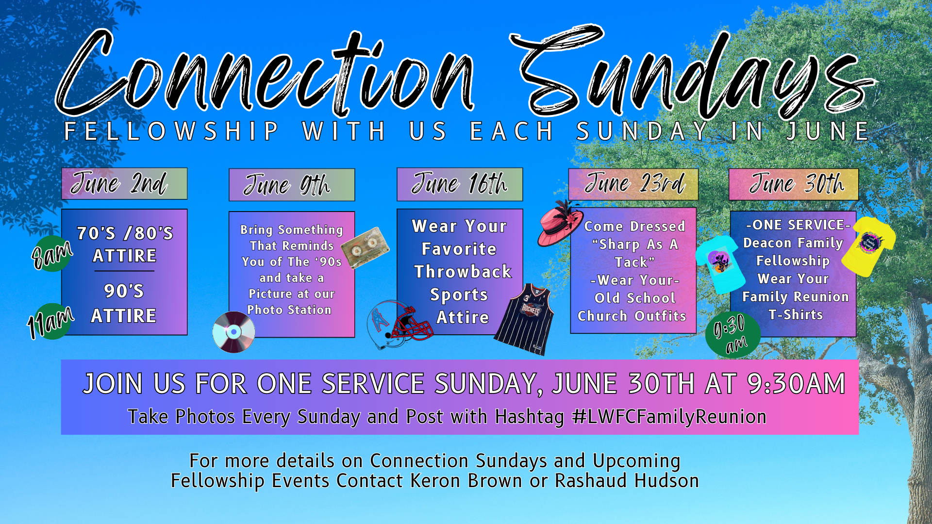 Connection Sundays in June head image