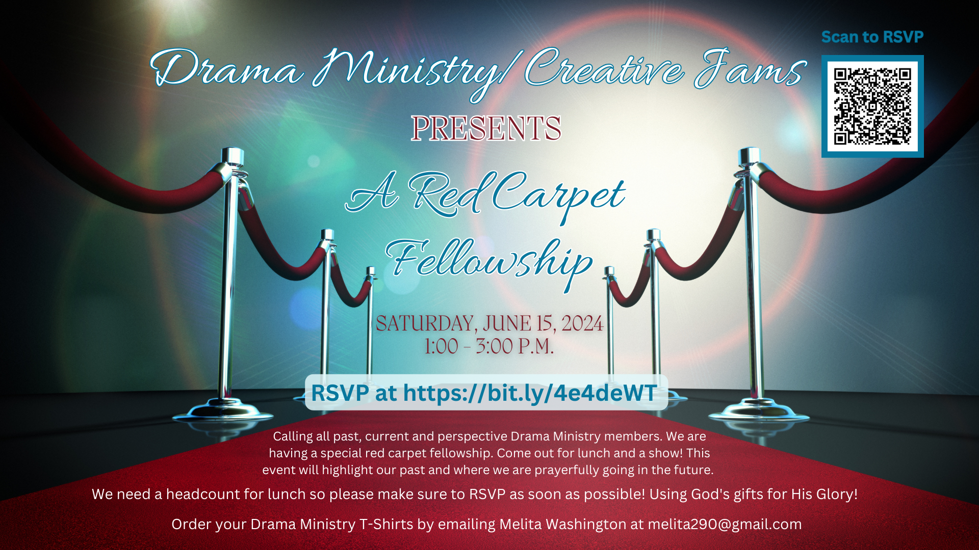 Drama Ministry Red Carpet Event head image